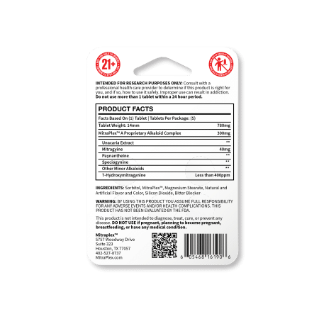 MitraPlex MP-300-P 5ct Blister Back Panel