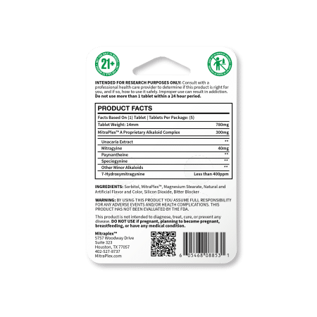 MitraPlex MP300 Tablets Product Facts